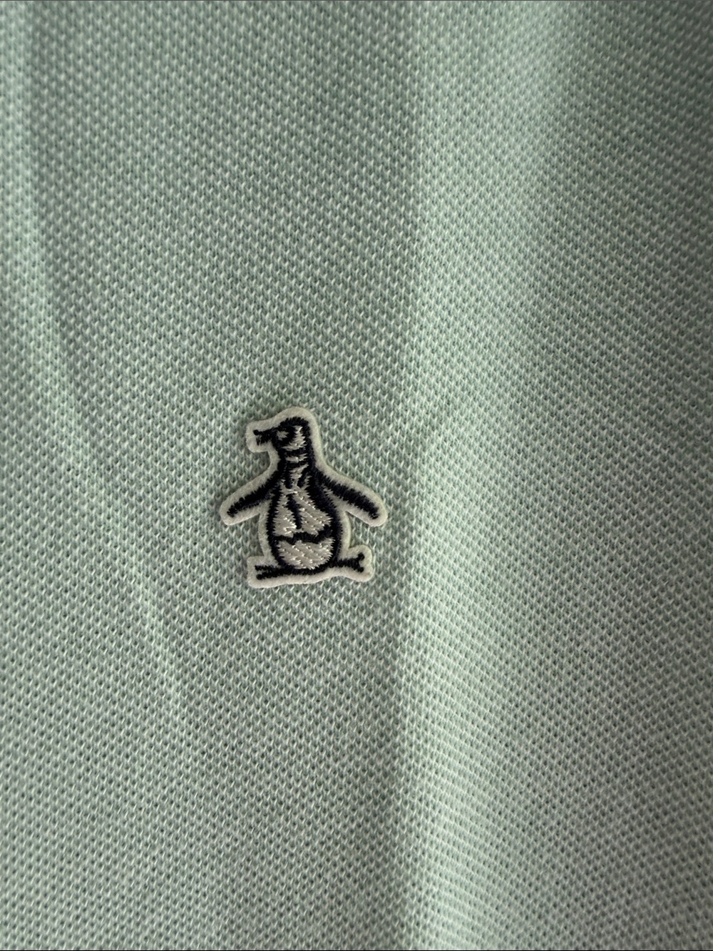 Original Penguin Men's Polo in Mint Green with Embroidered Logo - Picture 4 of 6